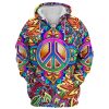 HIPPIE HBLTHI53 Premium Microfleece Zip Hoodie