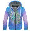 HIPPIE HBLTHI73 Premium Heavy Fleece Zip Hoodie