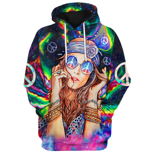 HIPPIE DBA-1103-HP-07 Premium Microfleece Hoodie
