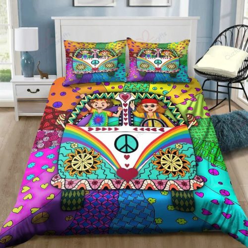 Hippie Premium Quilt Bedding Set CR7