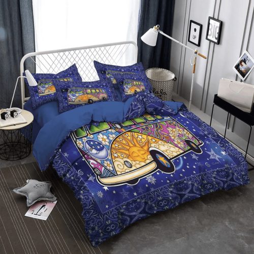 Hippie Premium Quilt Bedding Set CR4