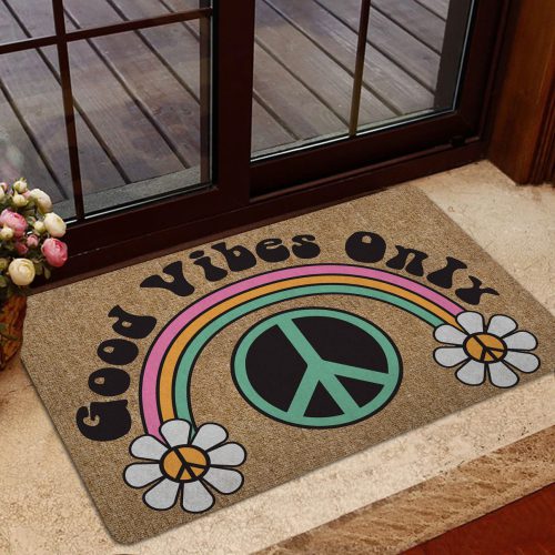 Hippie Premium Rubber Doormat UXHI67DM