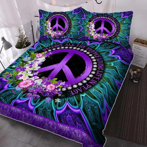 Hippie UXHI31BD Premium Quilt Bedding Set