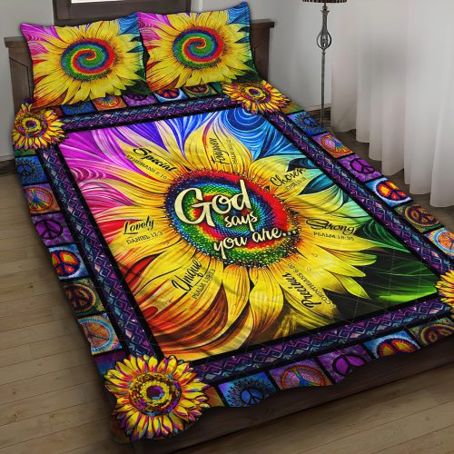 Hippie Premium Quilt Bedding Set