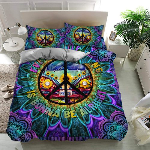 Hippie BED-CR-04 Premium Quilt Bedding Set