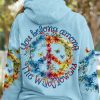 HIPPIE OLD HIPPIES TIE DYE Premium Microfleece Hoodie