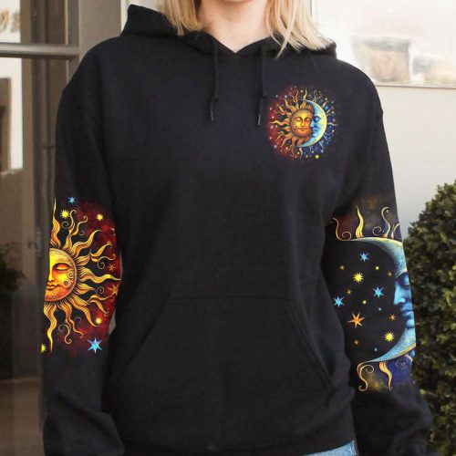 HIPPIE LIVE BY THE SUN Premium Microfleece Hoodie