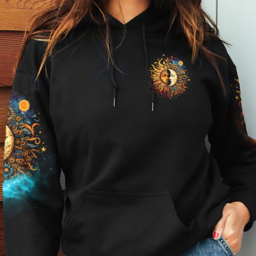 HIPPIE  LIVE BY THE SUN Premium Microfleece Hoodie