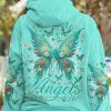 HIPPIE  SPIRIT OF A DRAGONFLY Premium Microfleece Hoodie