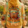 HIPPIE THE MOON SEES YOUR SOUL Premium Microfleece Hoodie