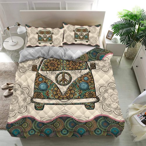 Hippie Premium Quilt Bedding Set LSNHI17